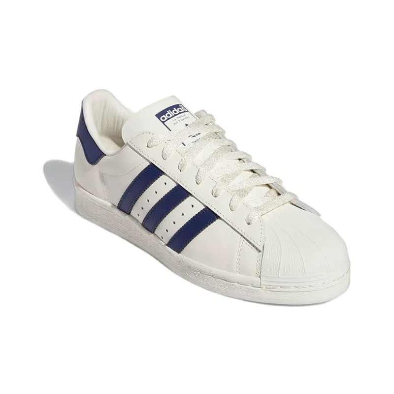 Adidas Superstar 82 White Dark Blue-2