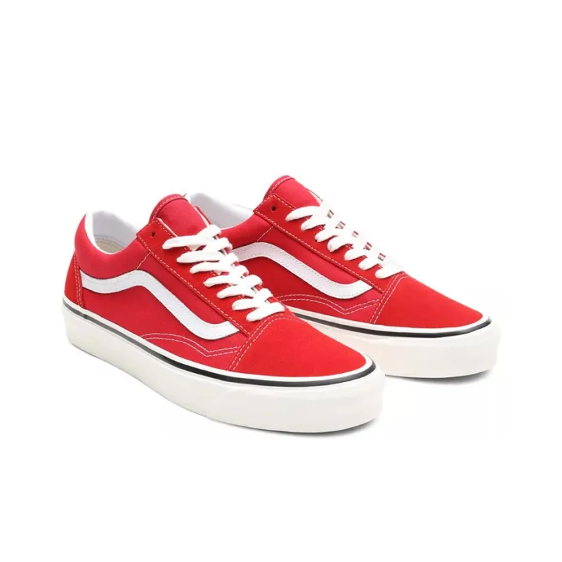 Vans Old Skool 36 Dx Anaheim Factory Red White-2