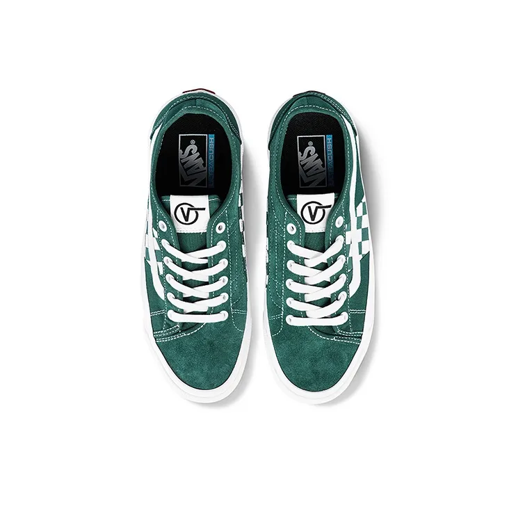 Vans Bess Ni Low Top Skateboard Shoes Unisex Green-2