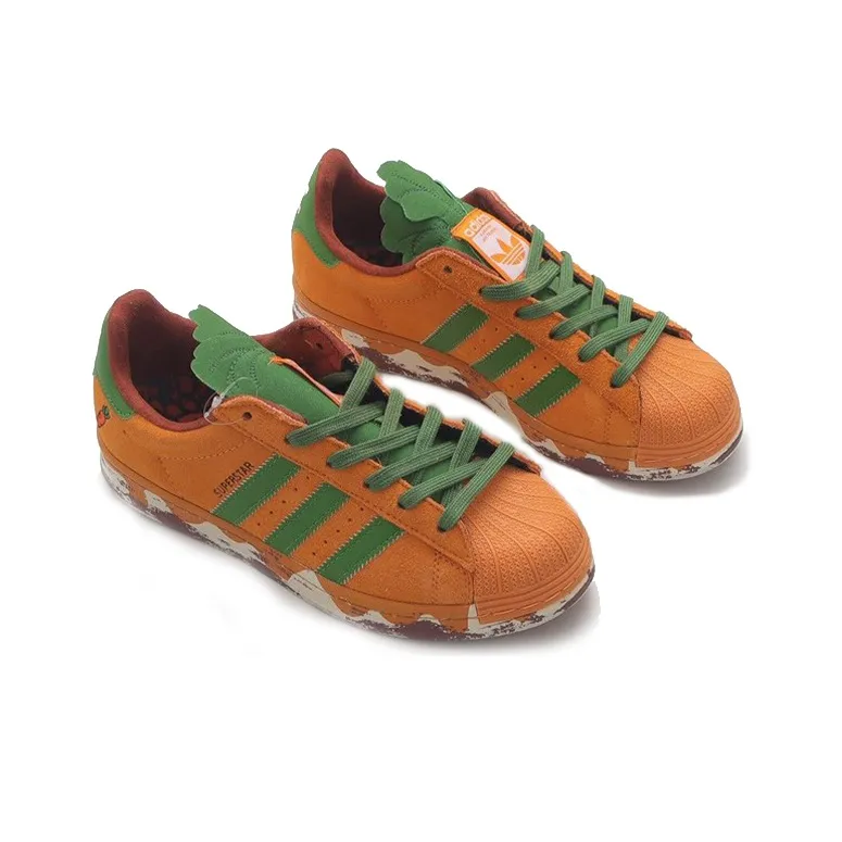 Adidas Originals Melting Sadness X Adidas Originals Originals Superstar Carrot 'Orange Green'-1