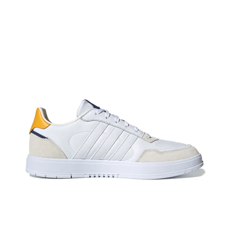Adidas Neo Courtmaster 'White Yellow'-1