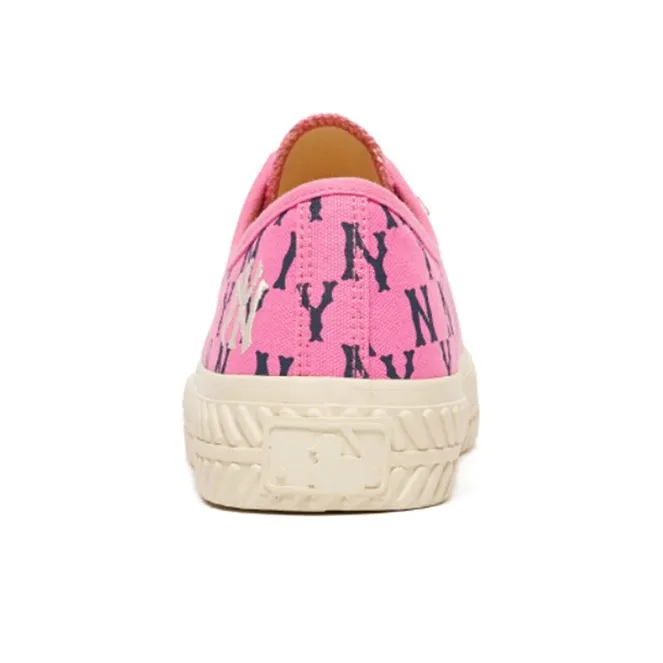MLB Playball Low Top Skateboard Shoes Unisex Pink-4