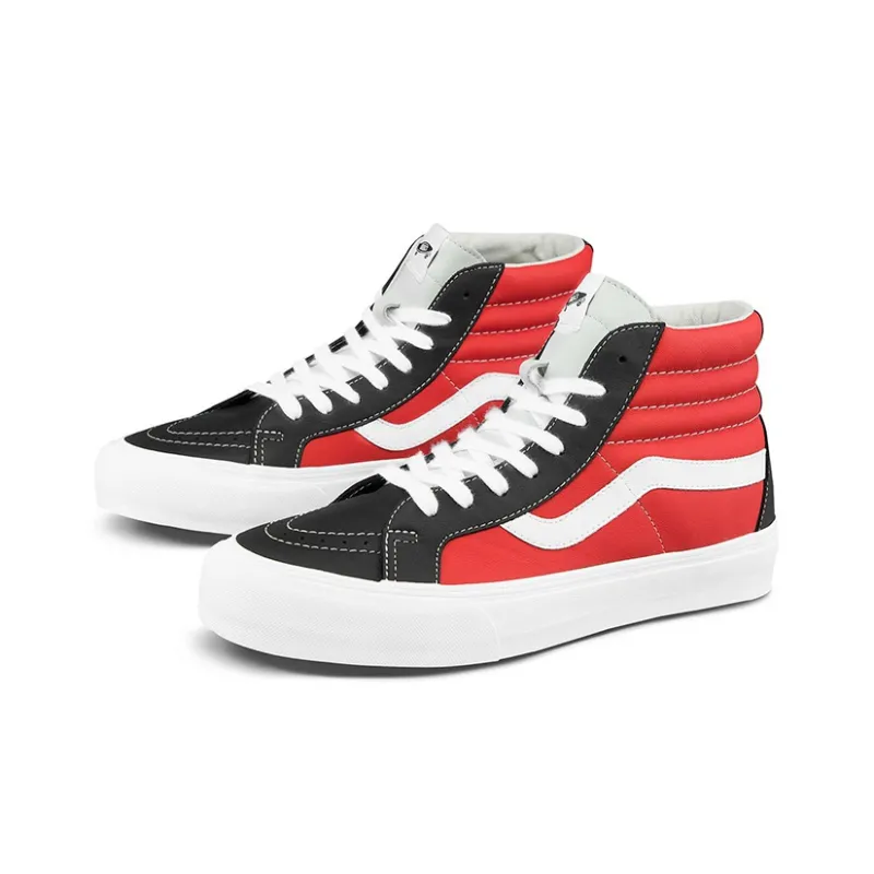 Sk8 Vans Hi Reissue Vlt Lx 'Black Orange'-1