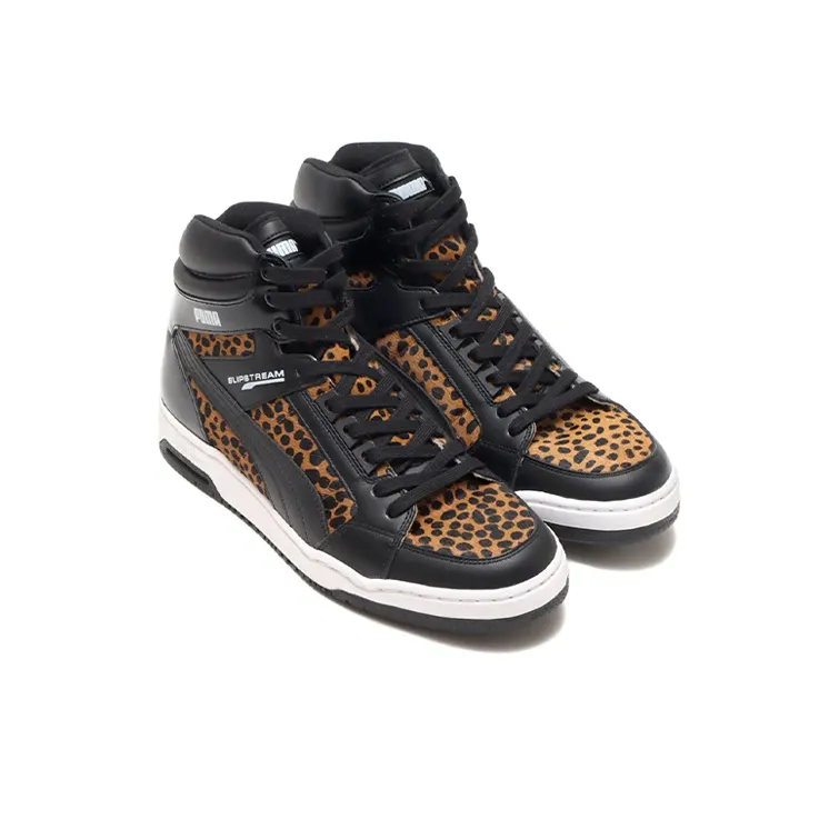 PUMA Slipstream Mid Mij Leopard Atm 'Black Brown White'-2