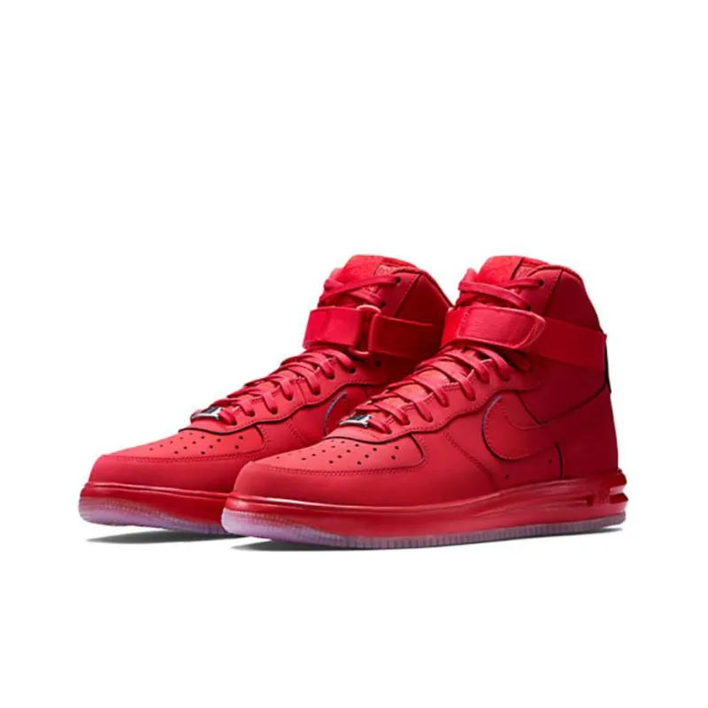 Nike Lunar Force 1 High University Red-2