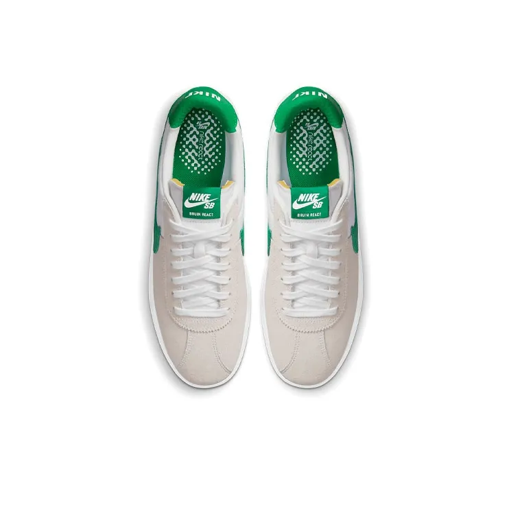 Nike Sb Bruin React White Lucky Green-3