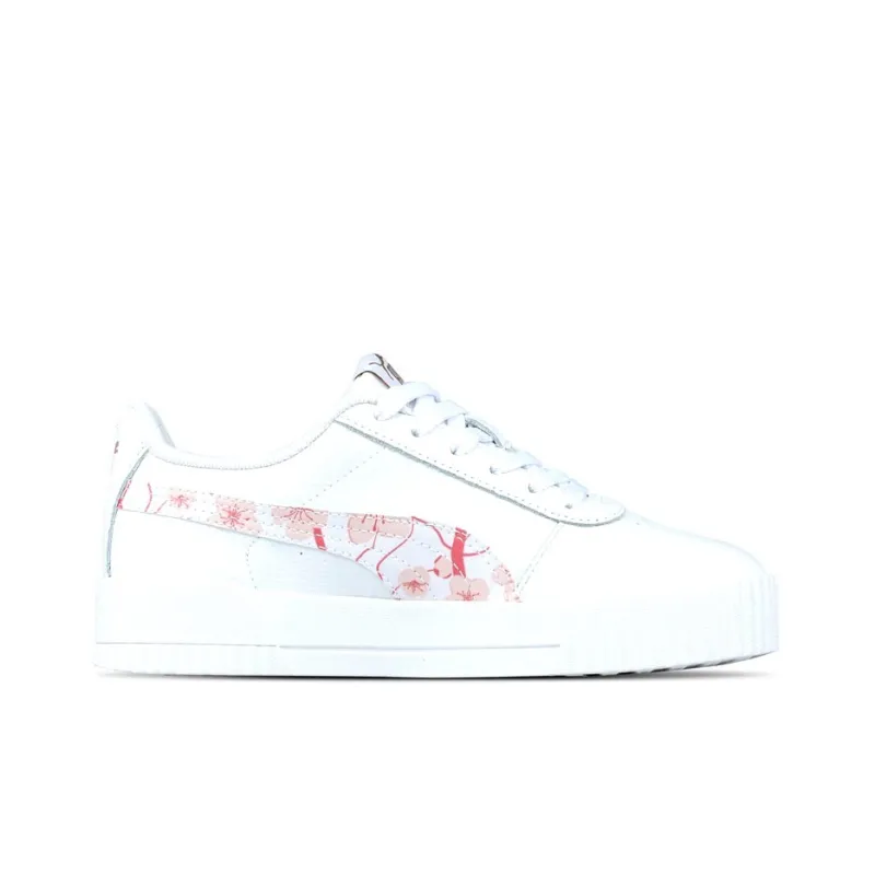PUMA Carina L Sakura Bdp Balance Lightweight Low-Top Skateboard Shoes Women's White-1