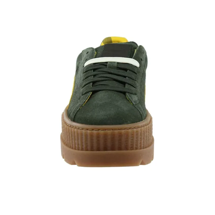 PUMA Cleated Creeper Rihanna Fenty Suede Green Women's-3