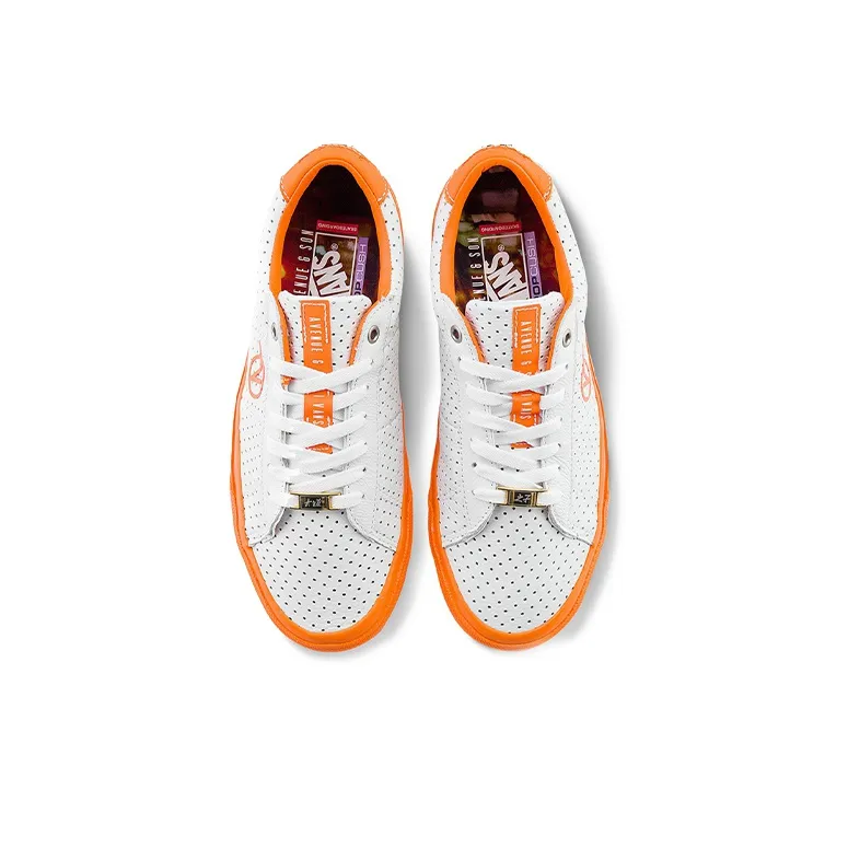 Vans Avenue&Son X Vans Skate Sid Flicks Of Fury Sneakers White/Orange-2