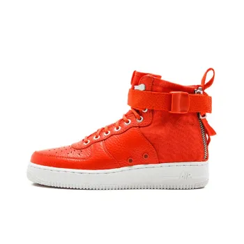 Nike Sf Air Force 1 Mid Team Orange