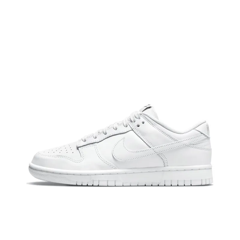Nike Dunk Low Triple White 2021 Women's-0