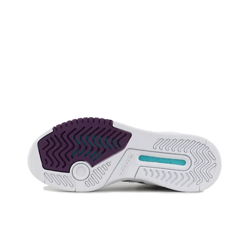 Adidas Originals Drop Step 'White Gray Purple' Women's-4