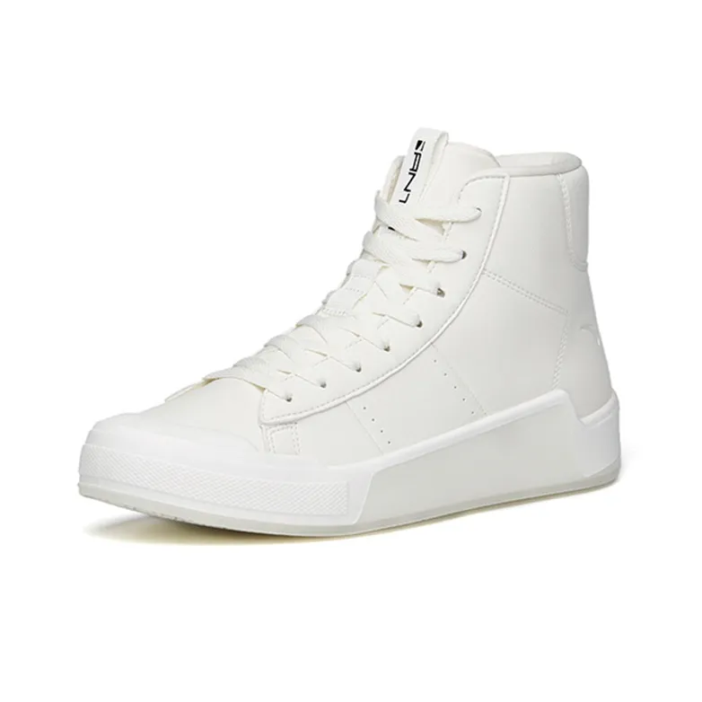 Anta Slip Resistant And Abrasion Resistant Coverage High Top Skateboard Shoes Men's-2