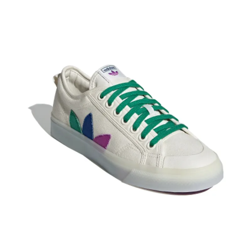 Adidas Originals Nizza Pride 'White Green Blue'-1