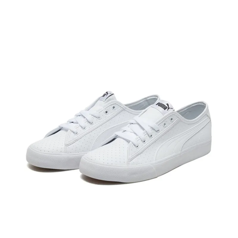 PUMA Bari Low Tops Casual Skateboarding Shoes Unisex White-2