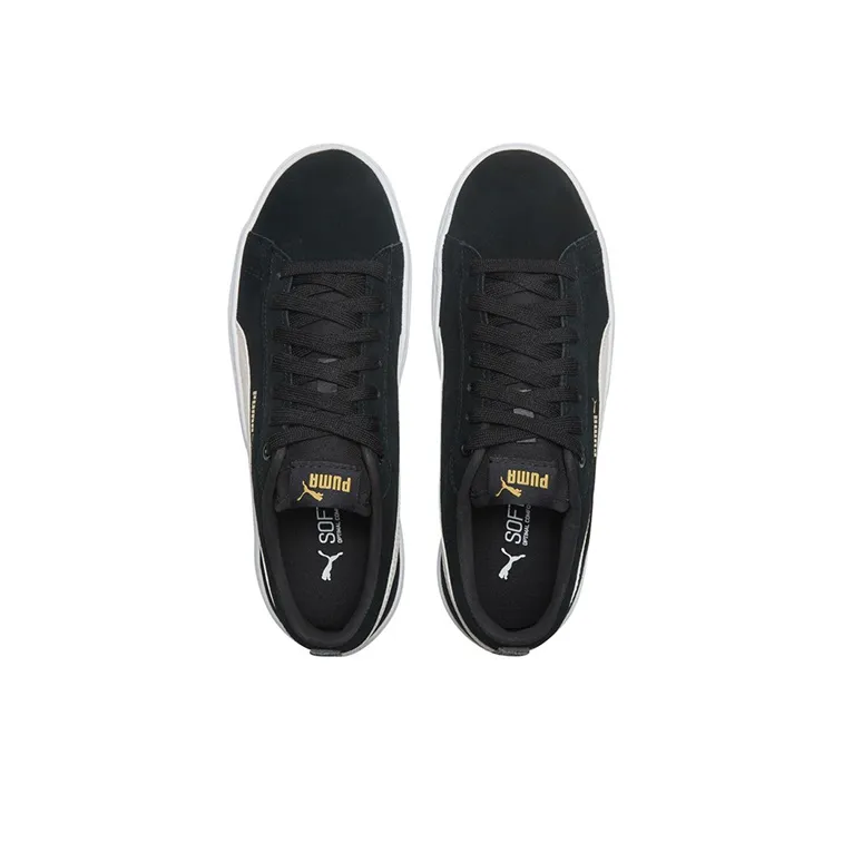 PUMA Smash Platform Sd Black/Pink Women's-3