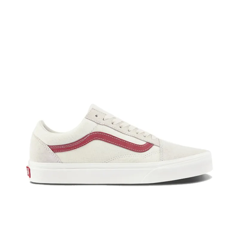 Vans Old Skool Cream Red-1