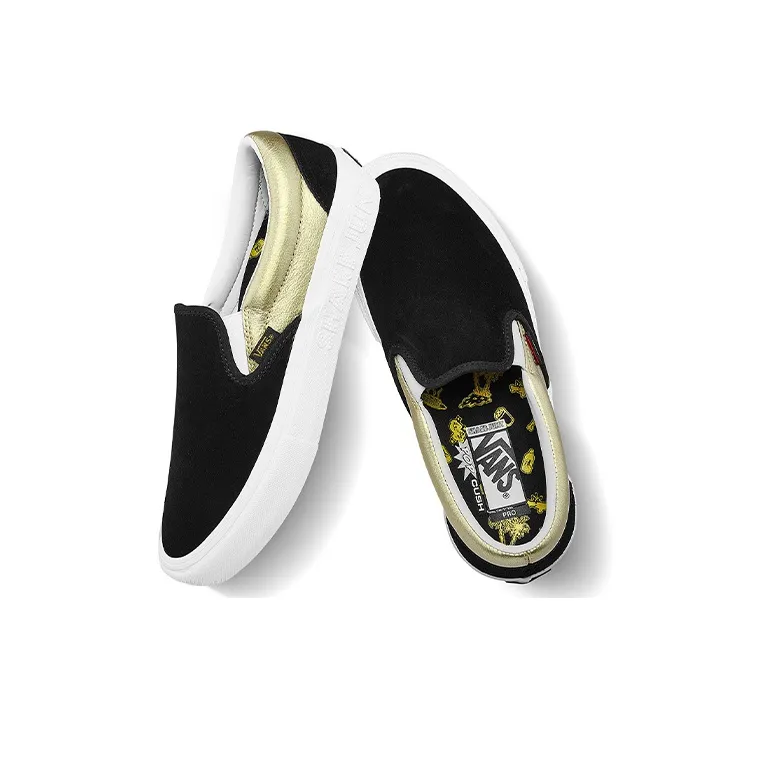 Vans Shake Junt X Slip On Pro 'Black Gold'-3