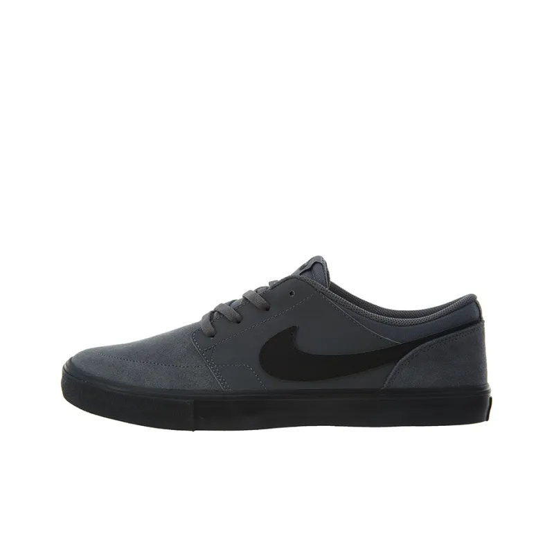 Nike Sb Portmore Ii Solar Dark Grey Black White-0