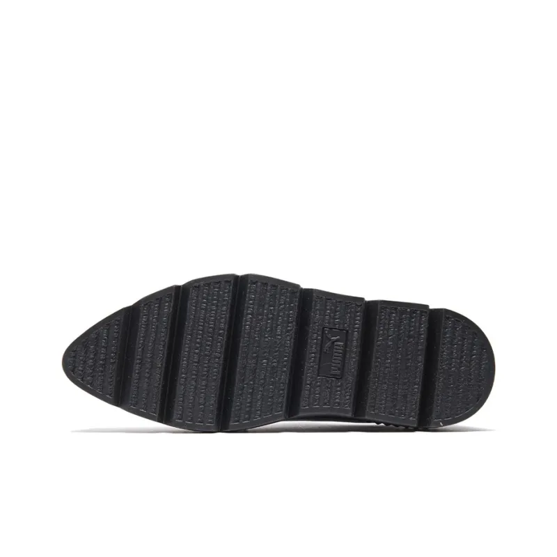 PUMA Pointy Creeper Rihanna Fenty Patent Black Women's-4