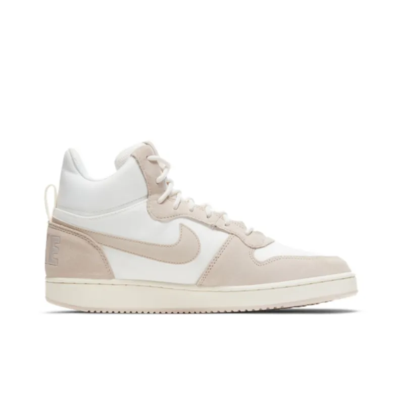 Nike Court Borough Mid Premium Sail Light Orewood Brown Women's-1