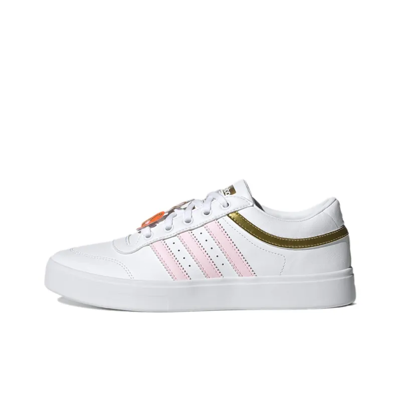 Adidas Bryony Cloud White Clear Pink Gold Metallic Women's-0