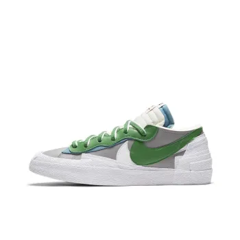 Nike Blazer Low Sacai Medium Grey Classic Green