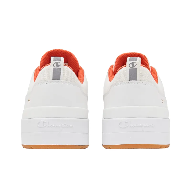 Champion Essentials Collection Dado Trainer Low Top Skateboard Shoes Women's White Red-3