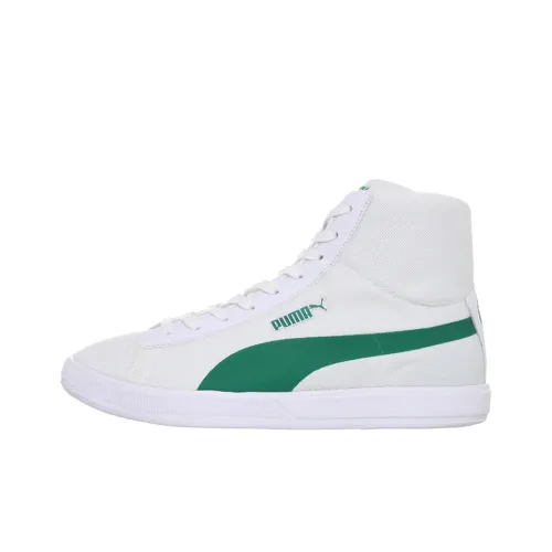 PUMA Archive Lite Skateboard Shoes Unisex High-Top White/Green