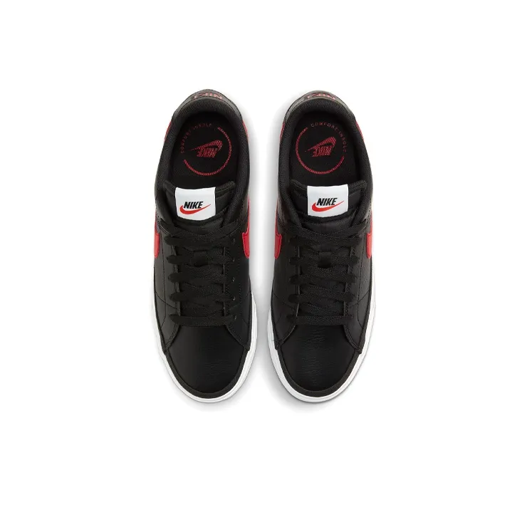 Nike Court Legacy 'Black University Red'-3