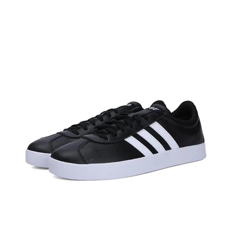 Adidas Vl Court 2.0 'Black White'-2