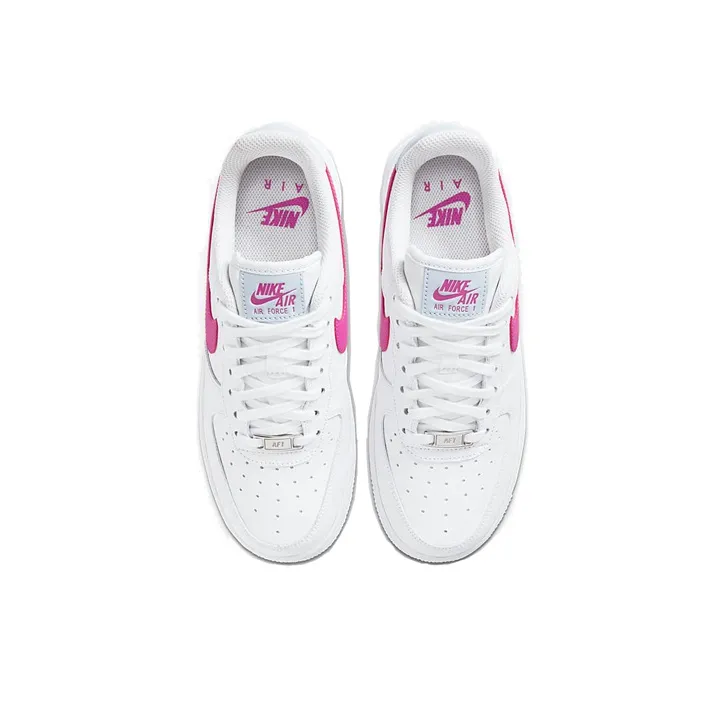 Nike Air Force 1 Low '07 White Fire Pink Women's-3