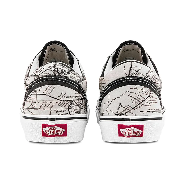 Old Skool Moca X Vans 'Frances Stark Maps'-4