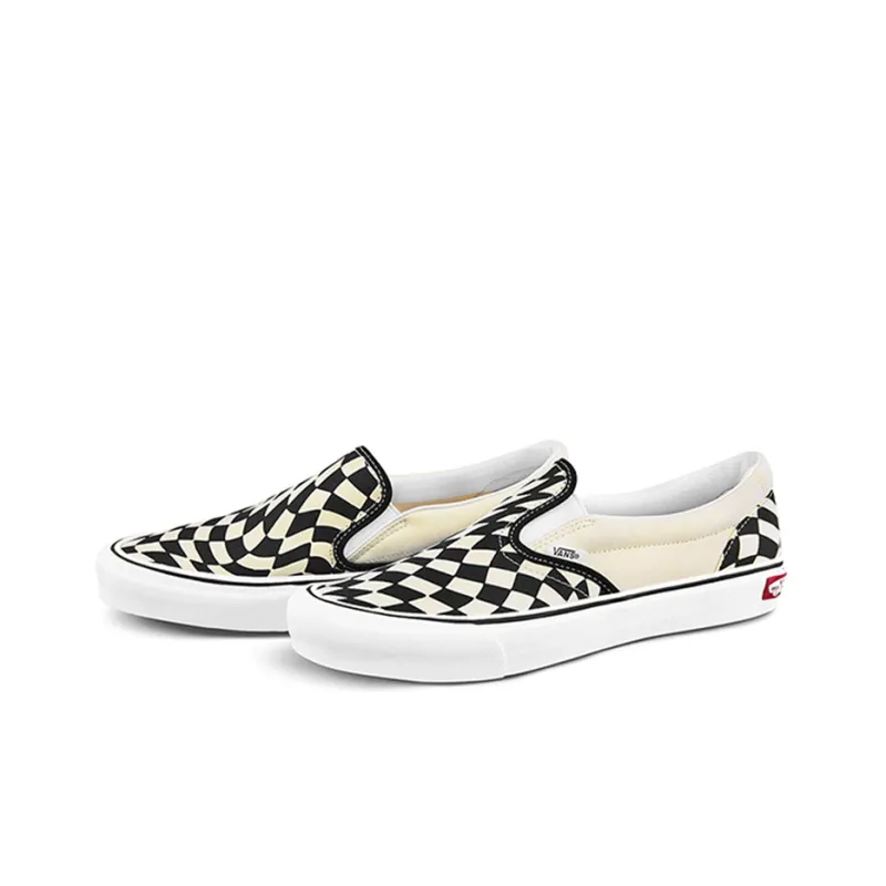 Slip On Classic Vans Twist 'Warp Checker'-1