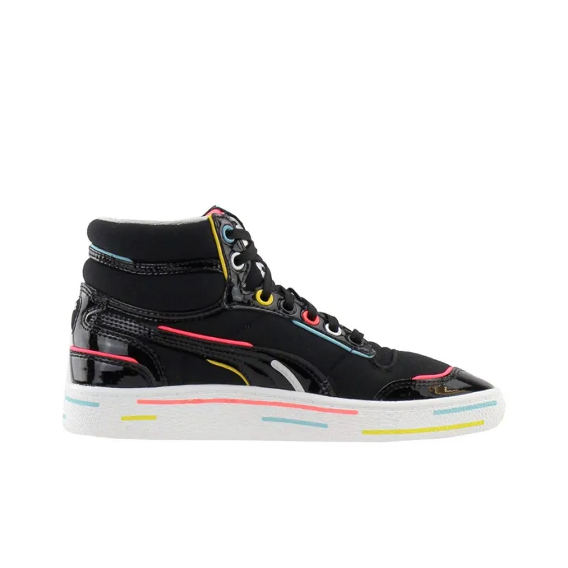 PUMA Unexpected X Ralph Sampson Mid 'Black White' Women's-2