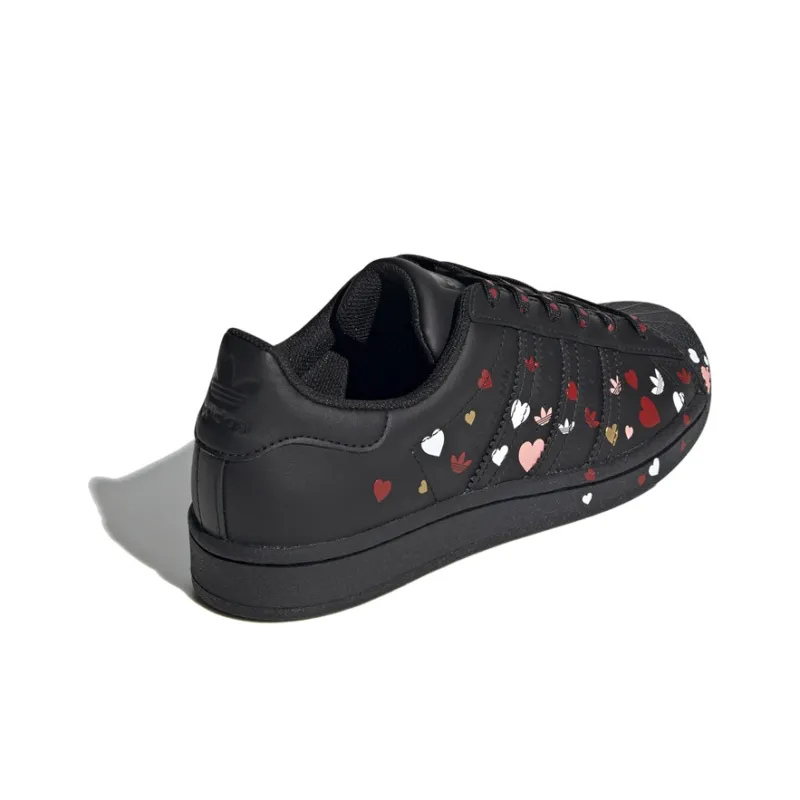 Adidas Superstar Valentine's Day Black Women's-3