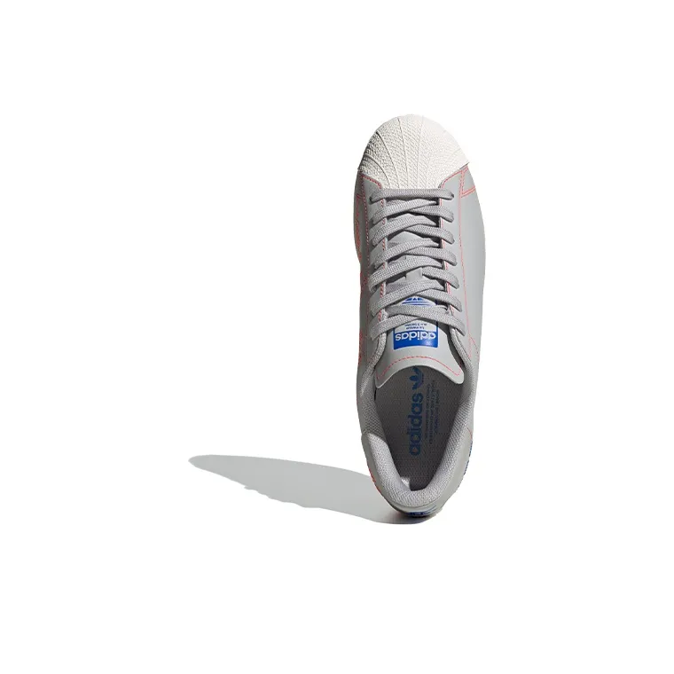 Adidas Originals Superstar Pure 'Embroidered Katakana Grey Chalk'-4