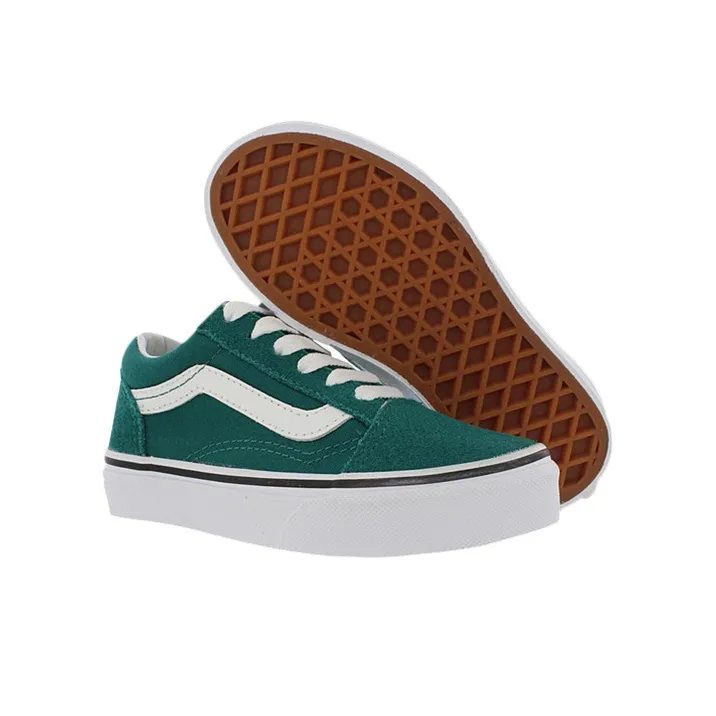 Vans Old Skool Lightweight Low Tops Casual Skateboarding Shoes Unisex Green-4