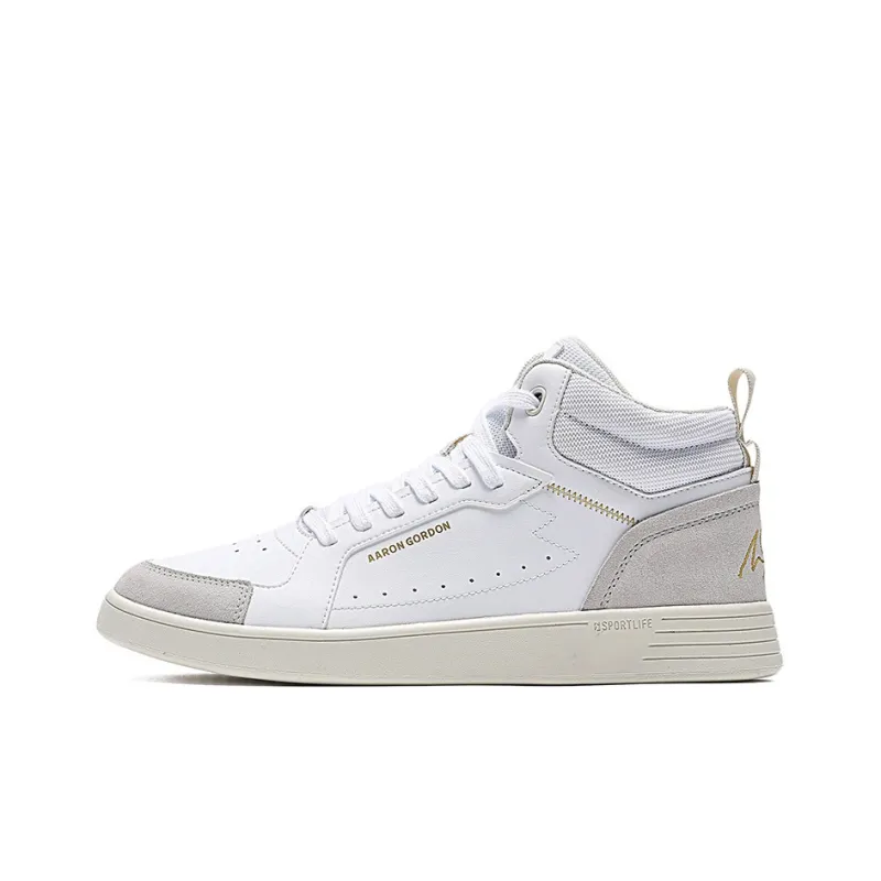 361° Skateboard Shoes Men Mid Top White-0