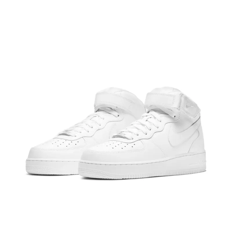Nike Air Force 1 Mid '07 Triple White-2