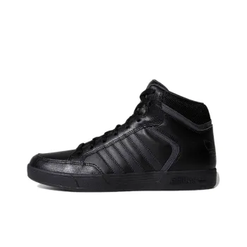 Adidas Originals Varial Mid Abrasion Resistant Mid Top Skateboard Shoes Men's Black