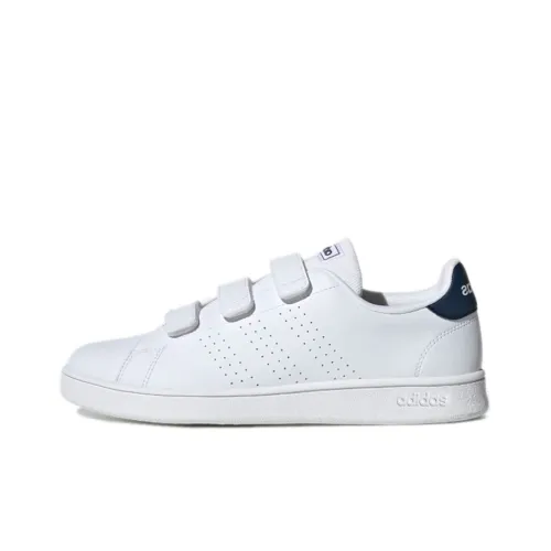 Adidas Neo ADVANTAGE Skateboard Shoes Men Low-Top White/Blue