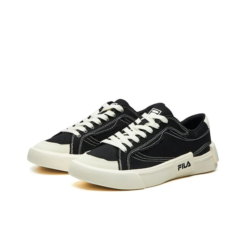 FILA FUSION Canvas Shoes 'Black'-3