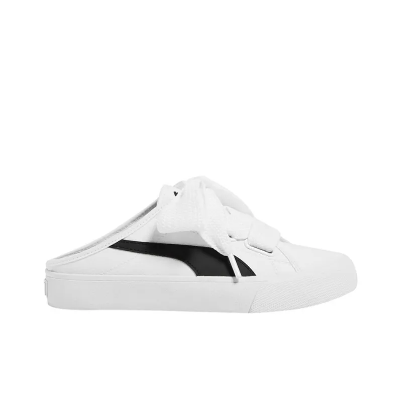 PUMA Bari Mule Ribbon 'White Black' Women's-1