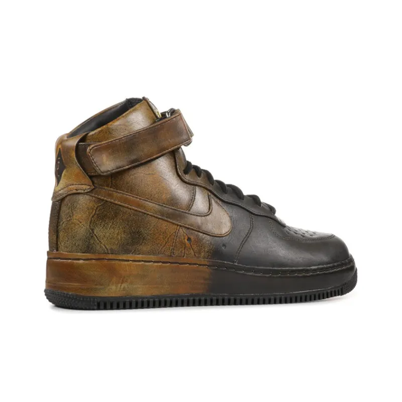 Nike Air Force 1 High Pigalle Black Gold-3