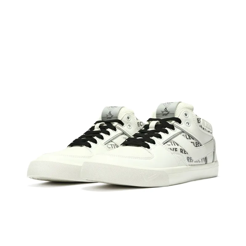PONY Low Top Skateboard Shoes Women's White-2