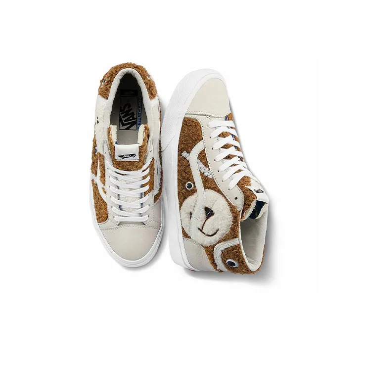 Vans Mid Zoo Skool Unstuffed Animal Bear-3