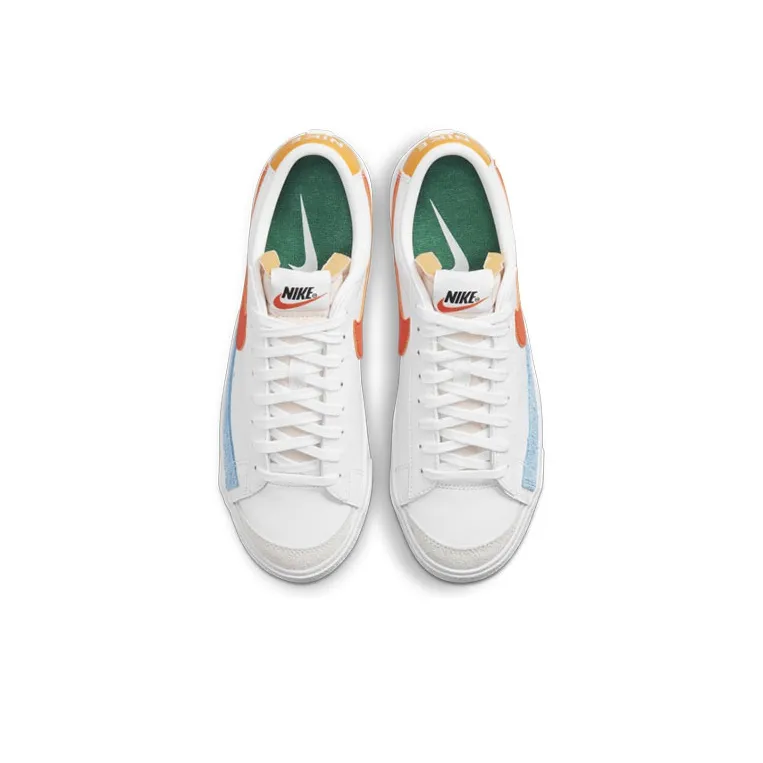 Nike Blazer Low '77 'White Orange' Women's-3