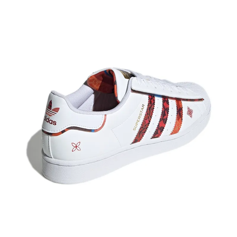 Adidas Superstar Chinese New Year White Red-3
