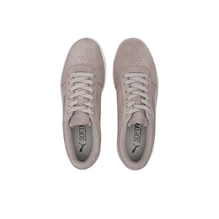 PUMA Carina Slim Suede Grey/Brown Women's-2